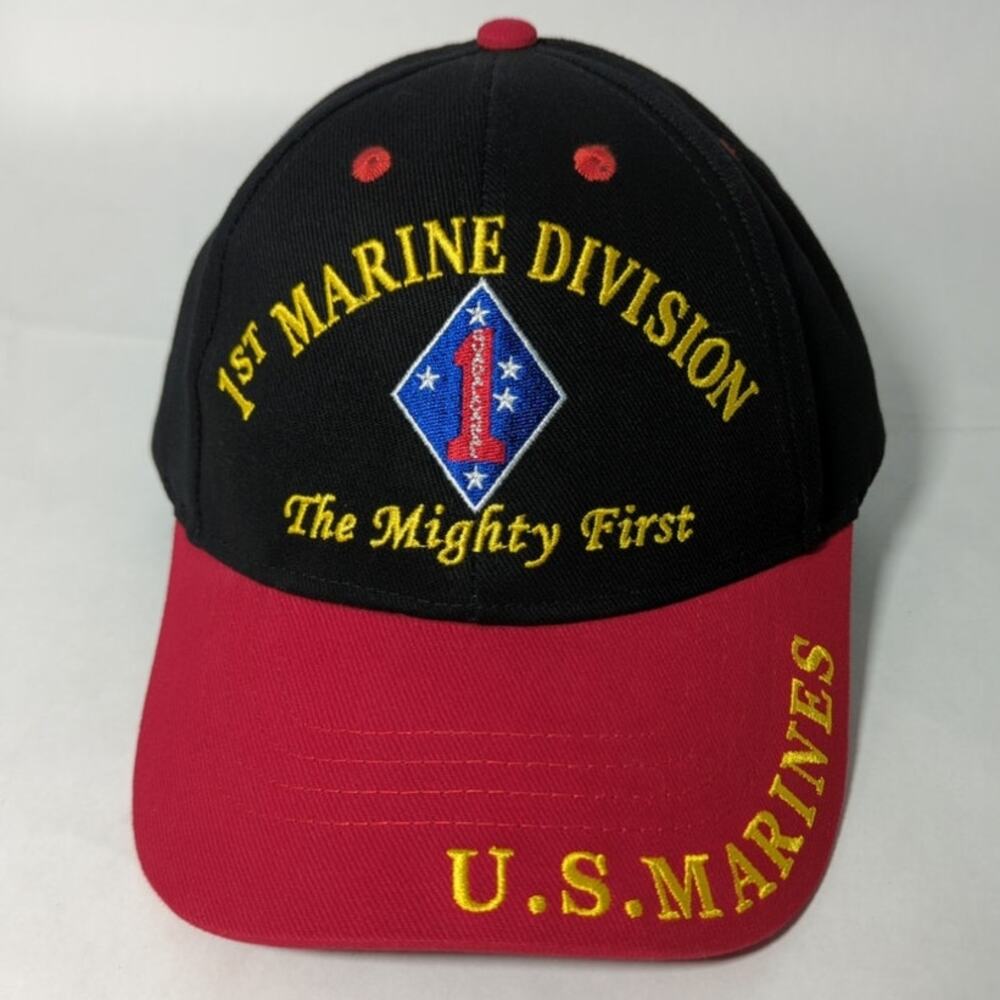 U.S Military 1st Marine Division "The Might First" U.S Marines hat